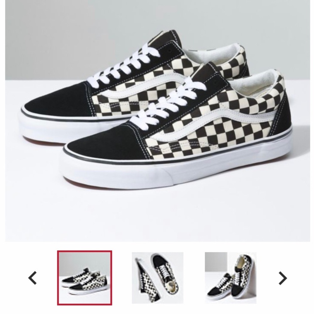 Checkered Vans